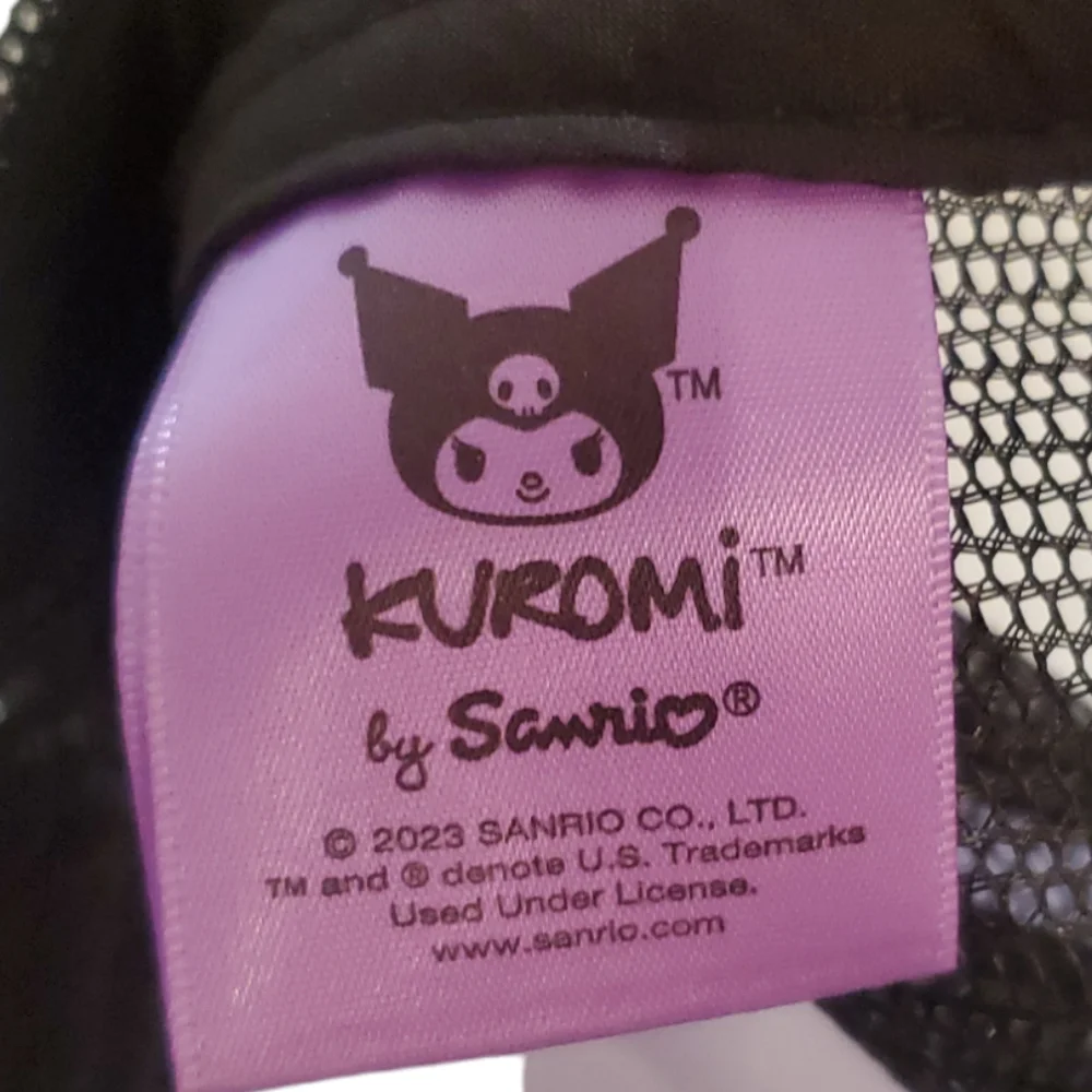 Sanrio Hello Kitty Kuromi‎ Violet Purple Trucker Snapback Cap Hat